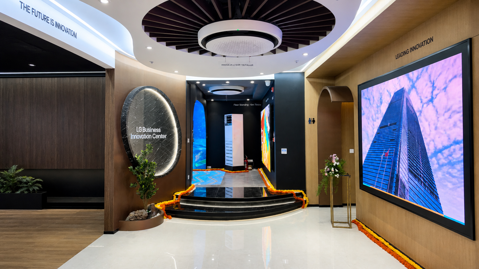 Experience Centre HVAC Solutions for LG Electronics BIC by Rao and Co HVAC 